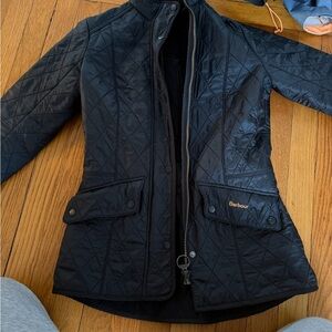 Barbour Women's Black Quilted Utility Jacket